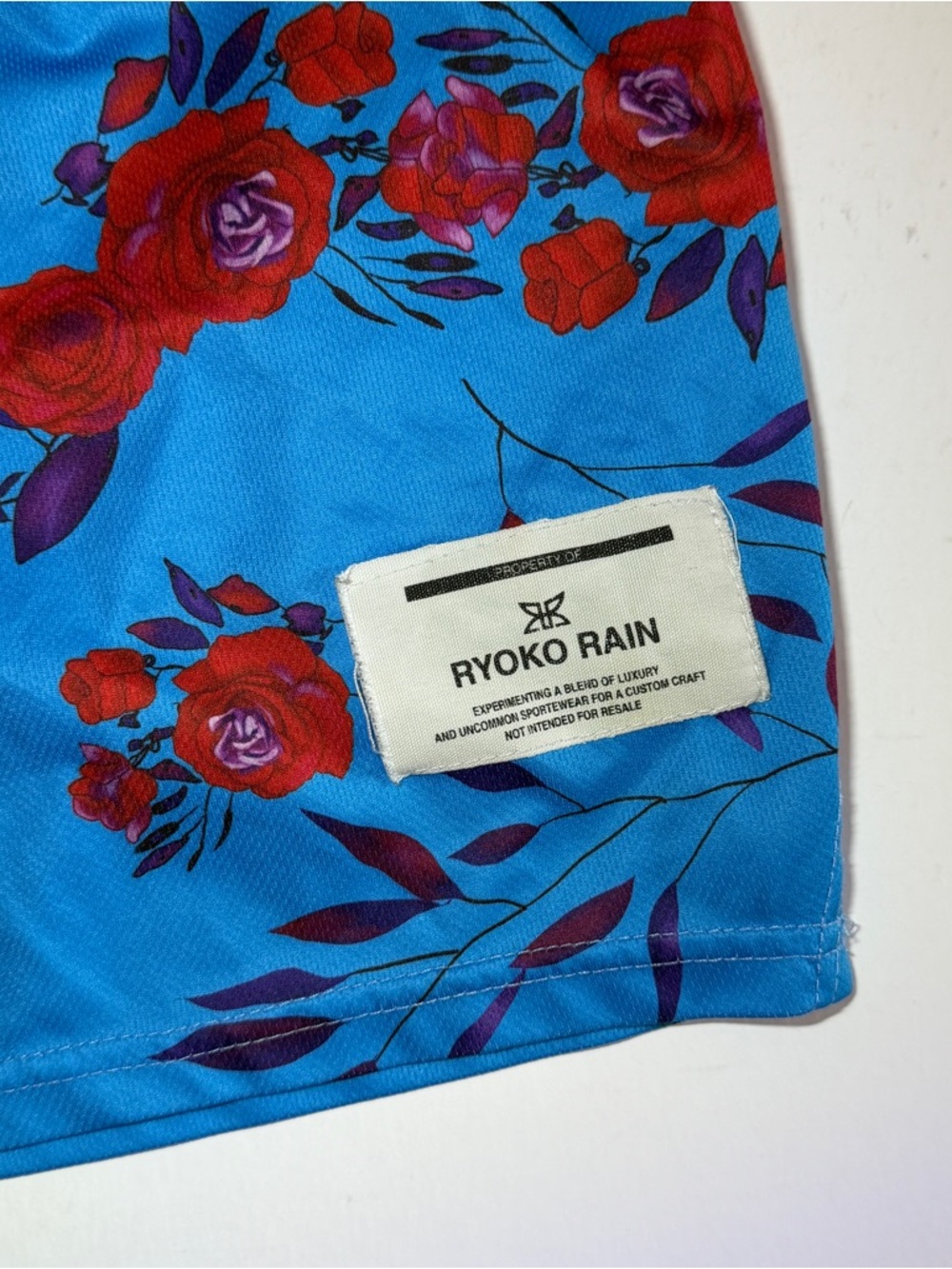 Ryoko Rain Mesh Shorts M Blue Size XL - Picture 2 of 7